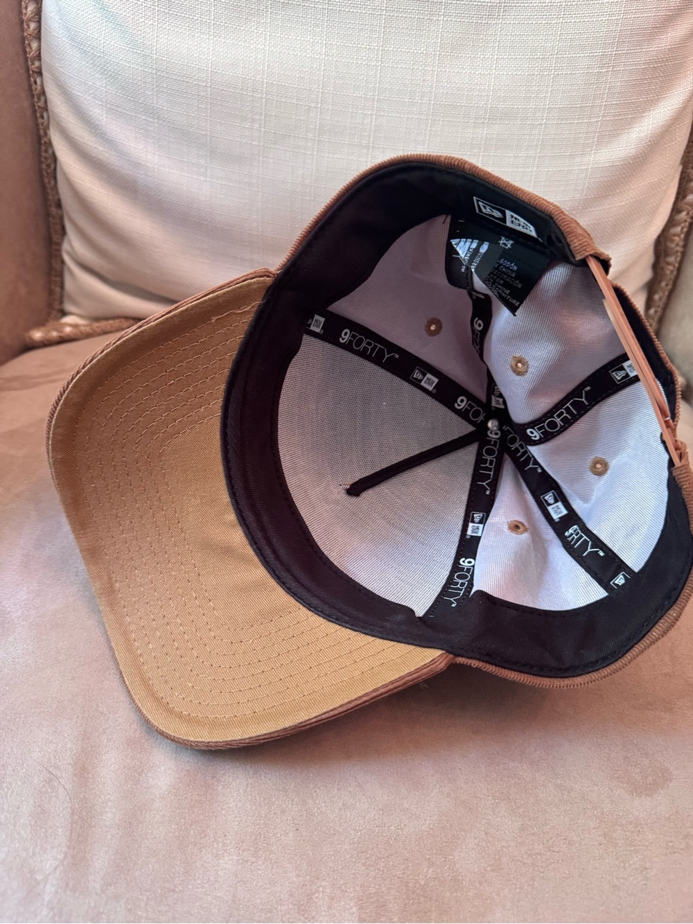 NEW ERA X CULTURE KINGS CORDUROY 9FORTY A-FRAME SNAPBACK - Picture 7 of 8